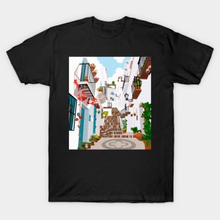 Pueblos De Malaga Frigiliana T-Shirt